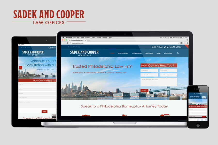 Philadelphia Attorney Website Design