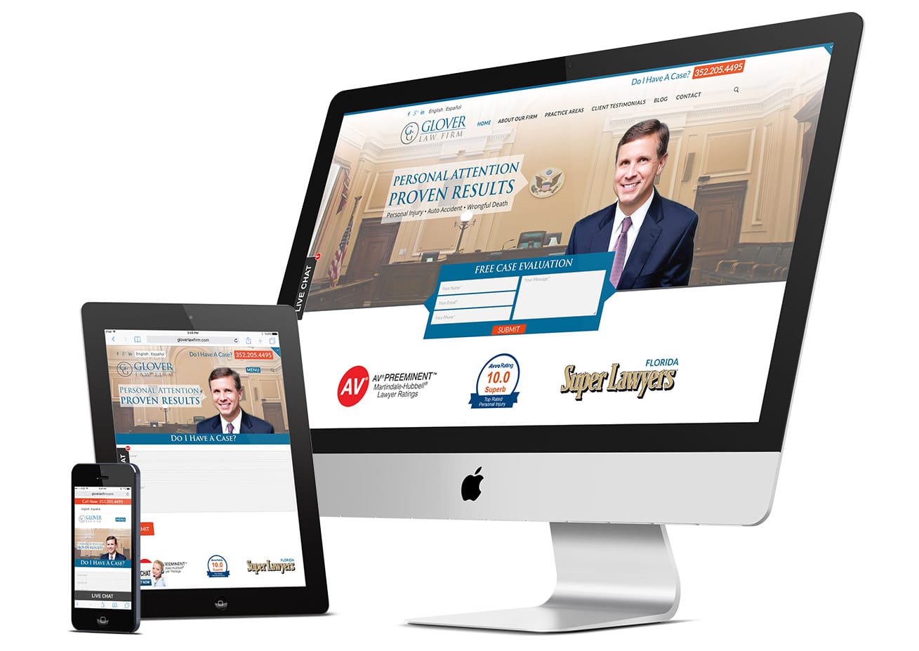 Glover Law Firm Trighton Interactive