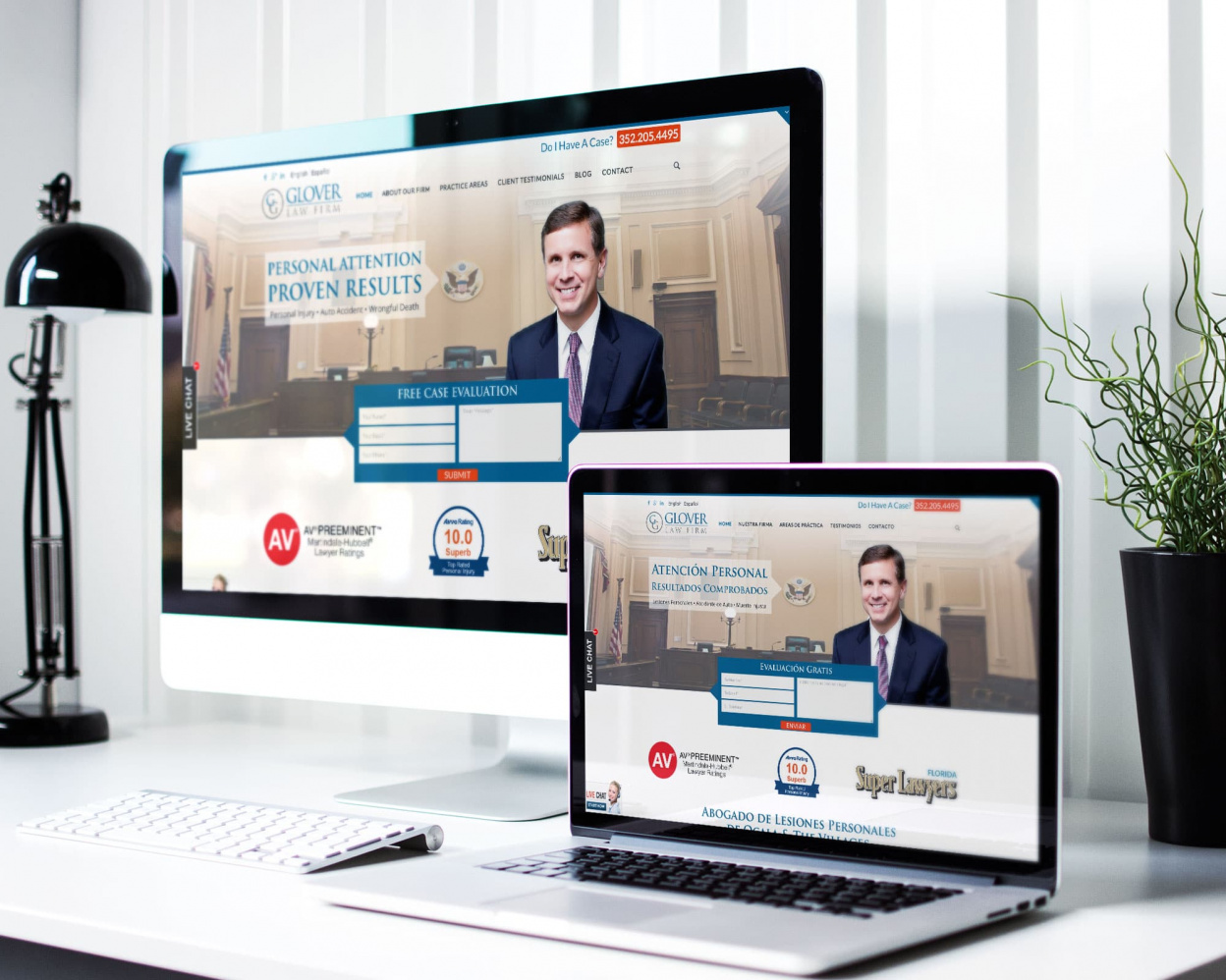 Glover Law Firm Trighton Interactive