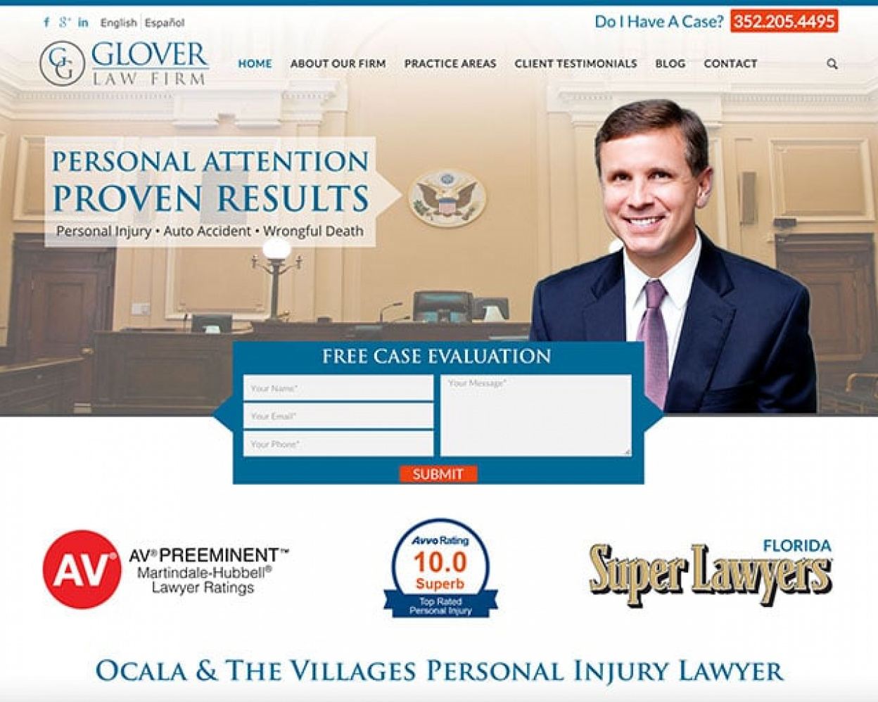 Glover Law Firm Trighton Interactive